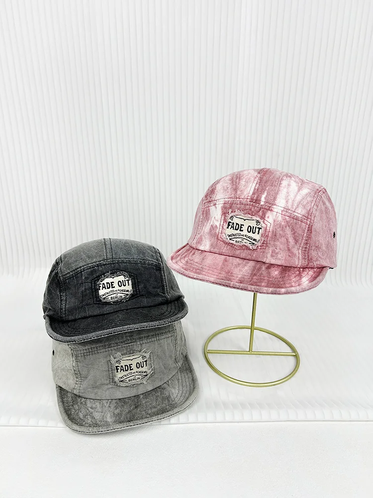 

Short brim tooling hat women's outdoor summer sun protection quick-drying cap hip-hop hat men's tide