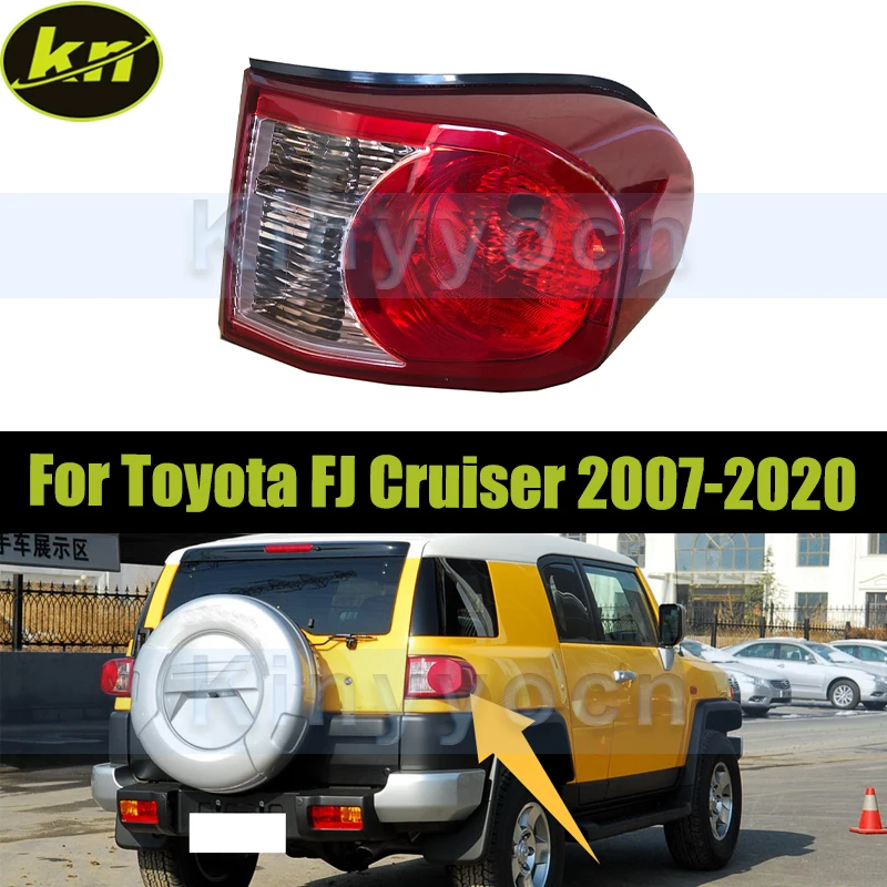 

Американская версия, задний бампер, задний фонарь, задний фонарь для Toyota FJ Cruiser 2007-2020, задний фонарь, сигнальная лампа, предупреждающий стоп-сигнал