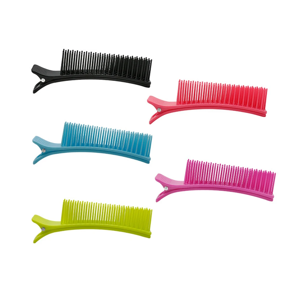 

2pcs Sectioning Hairdressing Clips Portable Lightweight Salon Use Hair Clip Layering Modeling Durable Safe Travel Home