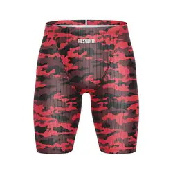2026 Camouflage Swim Jammer Endurance Athletic Training Swimsuit Shorts Trunks Racing Swimming Trunks Men's Printed Bathing Suit