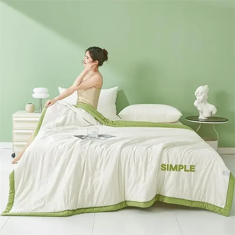 Soybean Xia Liang Air Conditioner Quilt Class A Washable Children's Single Double Thin Quilt