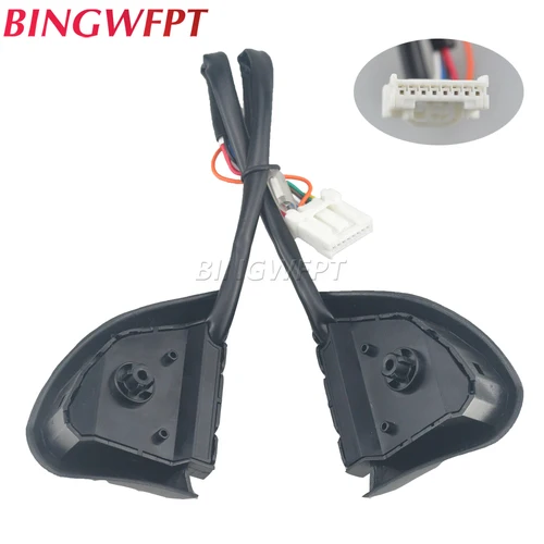 Imagen 2 del producto Botón de volante de alta calidad, interruptor de volumen de Control de crucero con para Subaru Forester 2008 -2010 Outback Legacy 2007-2009