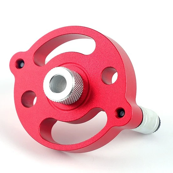 Aluminum alloy vertical positioning hole punch woodworking positioning tool Woodworking straight hole opener