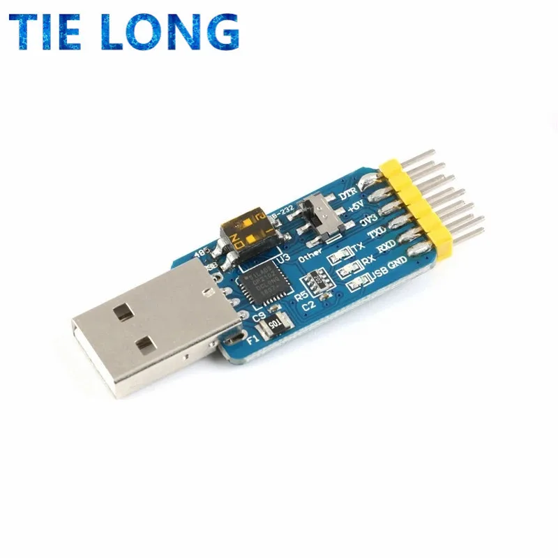 CP2102 USB 2.0 إلى UART TTL 5PIN موصل وحدة محول مسلسل STC استبدال FT232 CH340 PL2303 CP2102 مايكرو USB ل aduino