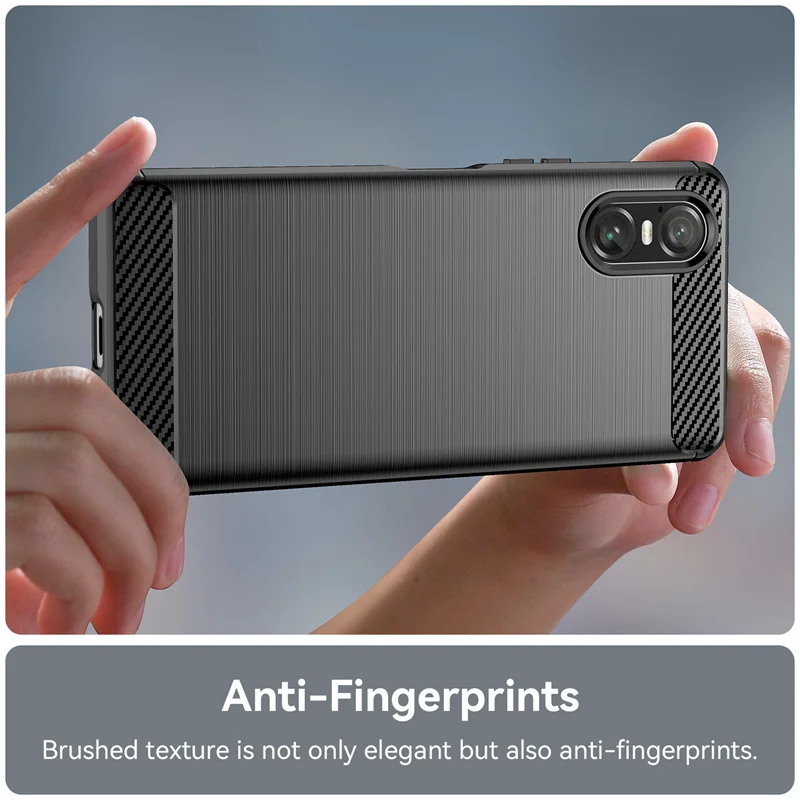 Case For Sony Xperia 10 VI 10VI XQES72 Shockproof Silicone TPU Back Cover Matte Phone Case for Sony Xperia 10 VI 10VI 5G XQ-ES72