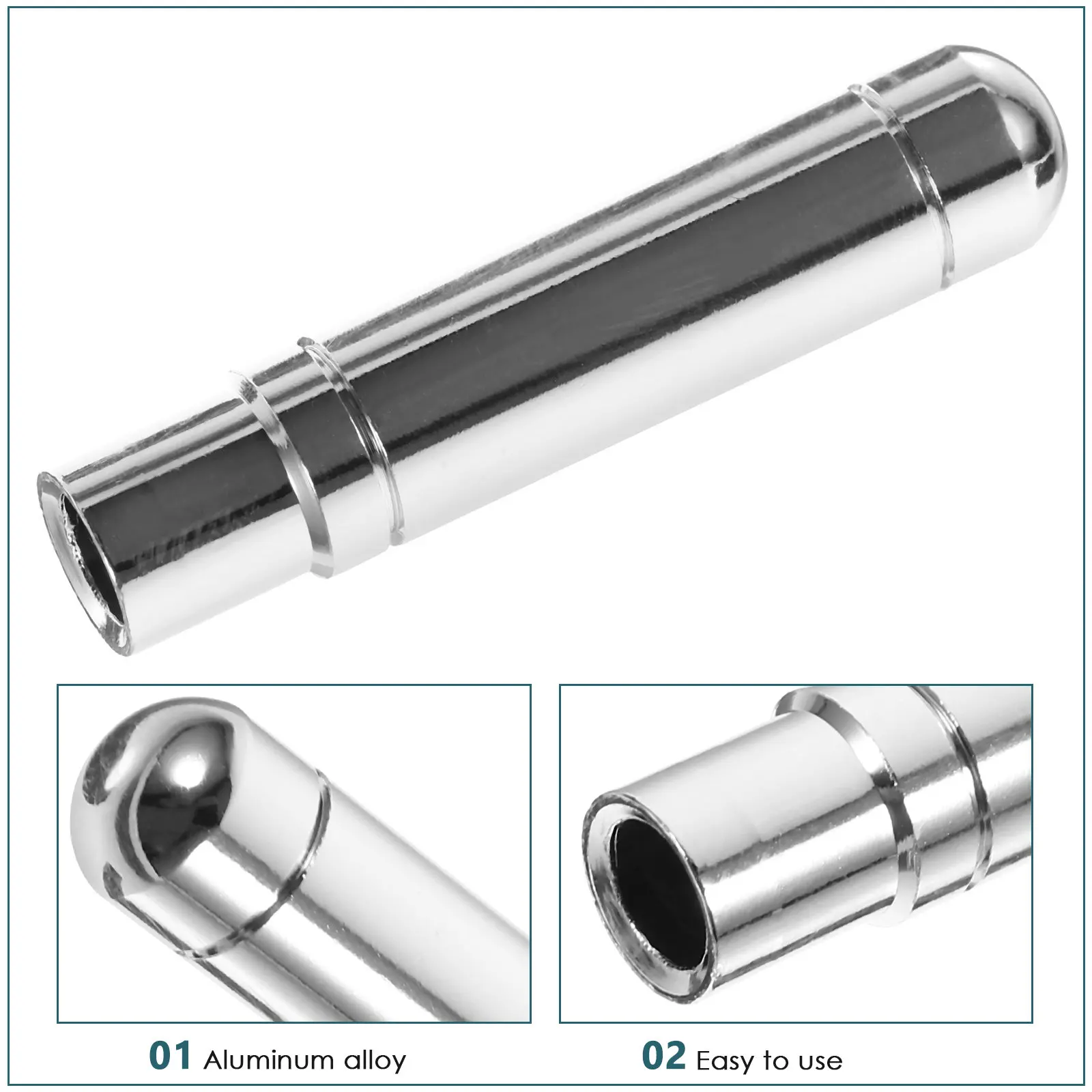 4Pcs Electroplated Door Lock Pull Pins Heavy Duty Aluminum Alloy Car Interior Door Handle Kit Stronger Locking Force Automotive view 4