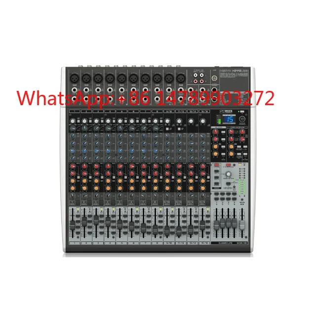

22 Channel Mixer 24-Bit Multi-effect Processor USB Interface Stage Studio Recording Gear