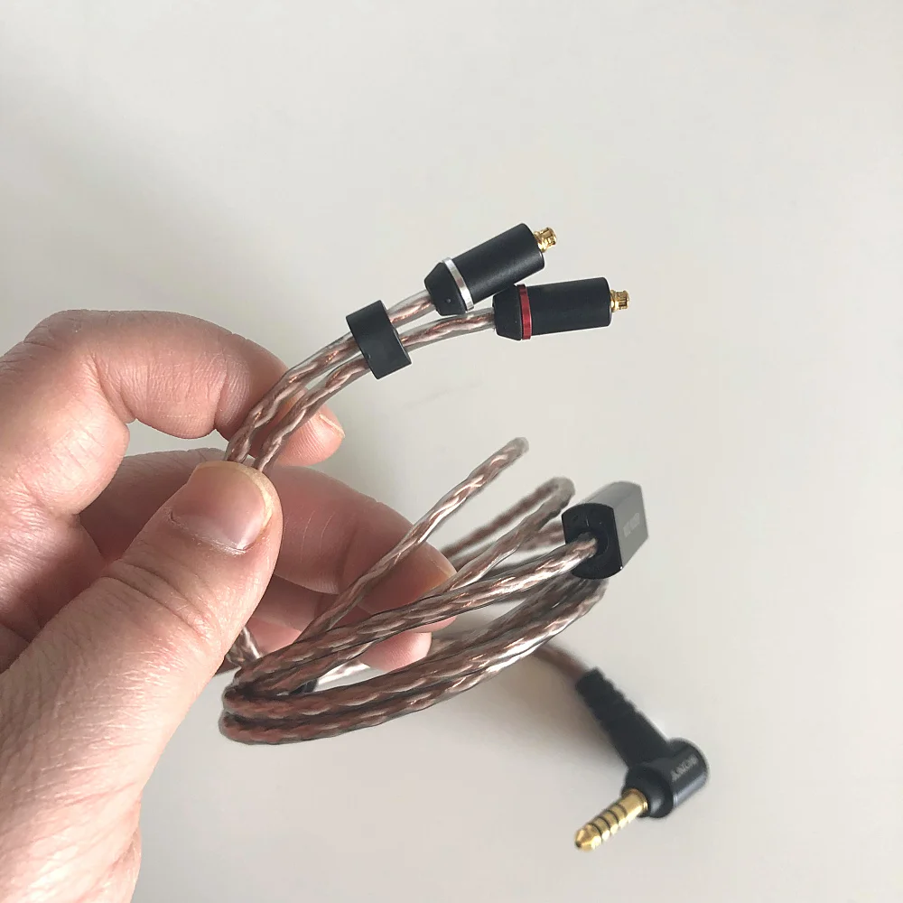 4FT/1.2M Balanced 4.4มม.สายออดิโอ MUC-M12SB1สำหรับ Sony XBA หูฟัง