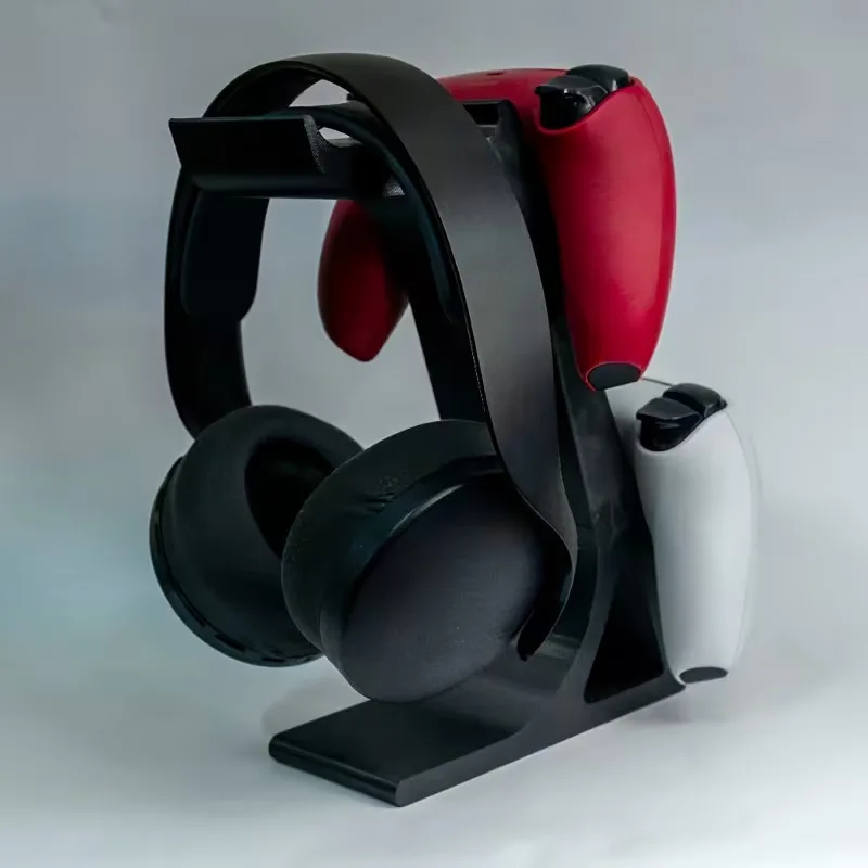 3D-Gedruckter Spielcontroller-Kopfhörerständer Universeller Standfuß für PS4/PS5/XBOX Controller und Kopfhörer