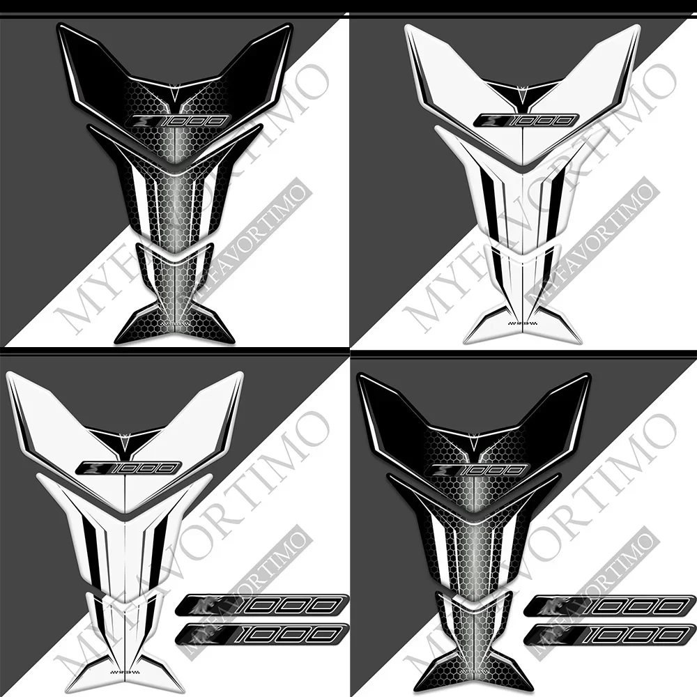 Protector Tank Pad Decal Kit Knee Emblem Badge Logo Fuel Oil Stickers For Kawasaki Z 1000 RS SX Z1000