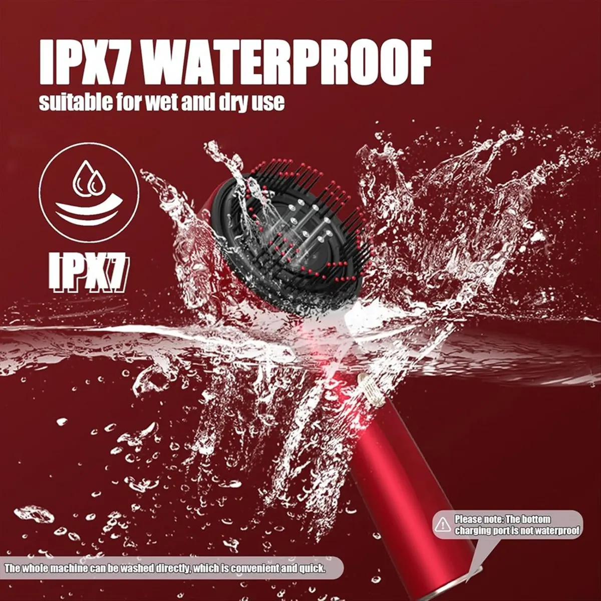 

Okay Scalp Massager,Multi-Function Electric Scalp Oil Diffuser Massage Comb,Portable Massager for Head,Deep Massage