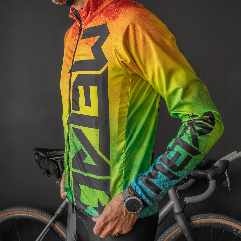 Twin Six Primavera/autunno Bike Maglie impermeabili antivento Abbigliamento da ciclismo finemente progettato Giacca da bici non termica Top leggero