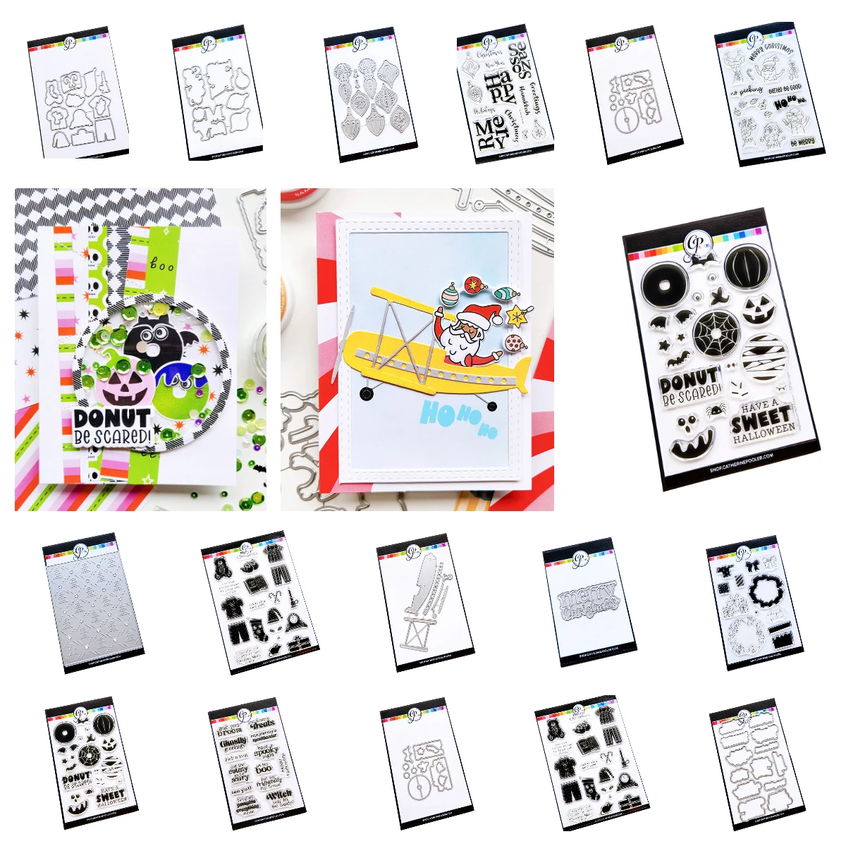 

Halloween Ghostly Greeting Sentiments Die Metal Cutting Dies Stamps for DIY Craft Making Card Scrapbooking Embossing Template