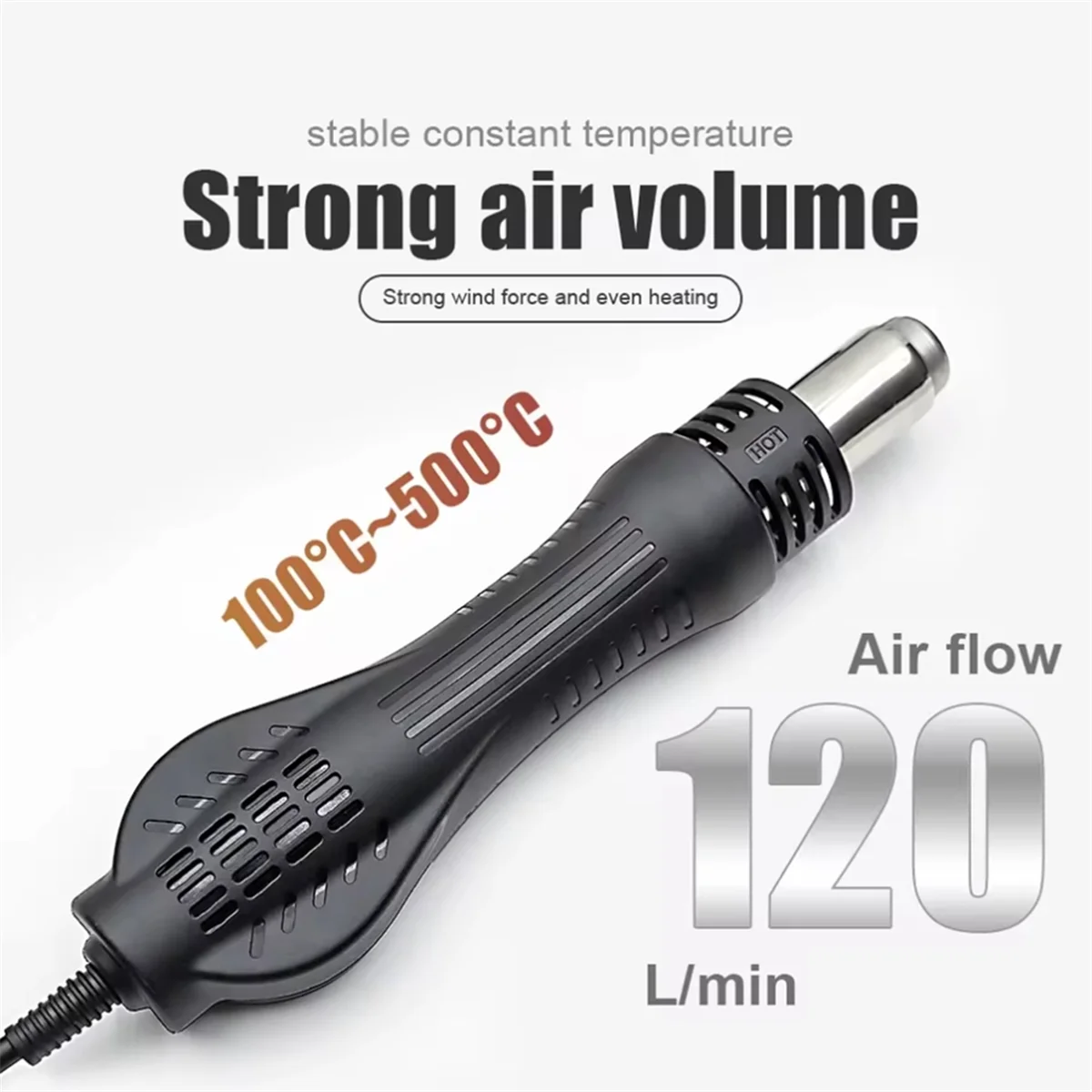 

JDLQ 8586D Паяльная станция 2 в 1, 750 Вт, горячий воздух, ЖК-дисплей, двойной цифровой дисплей, электрический паяльник, сварочная паяльная станция SMD (ЕС)