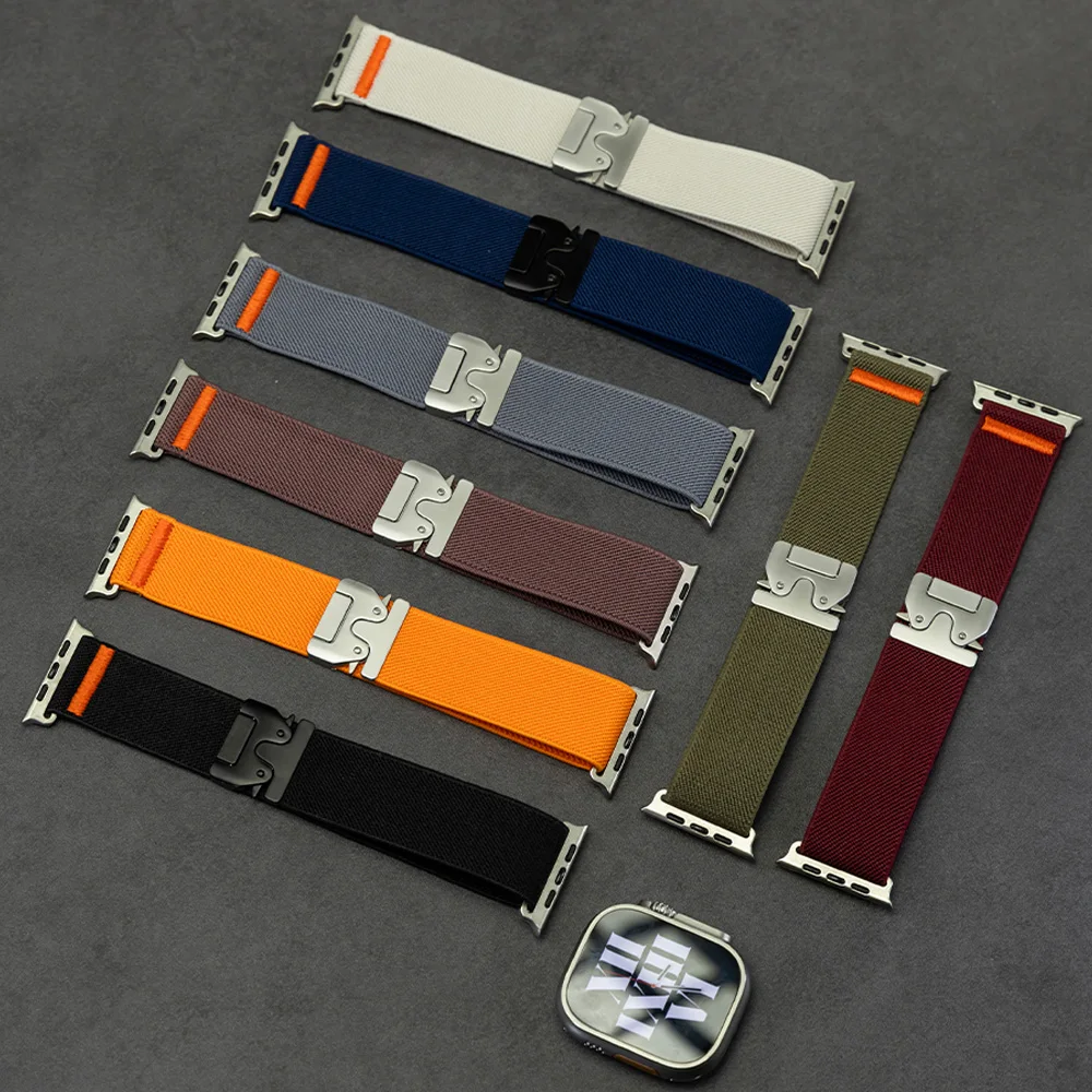 �y�Z�[�����zApple Watch 11 10 ultra 2-3�p�p���V���[�g�X�g���b�v �o���h 49mm 42mm 46mm 44mm 45mm 40-41mm correa �u���X���b�g IWatch Series 9 8 7 6 SE�Ή�