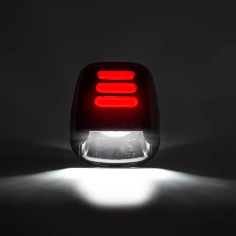 2 قطعة لنيسان نافارا D40 الحدود تيتان إكستيرا أرمادا سوزوكي خط الاستواء أنبوب أحمر مصلحة الارصاد الجوية LED رقم لوحة ترخيص ضوء مصابيح