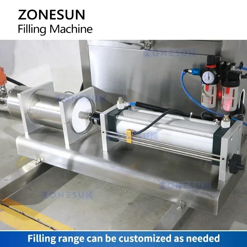 ZONESUN Semi Automatic Pouch With  Spout Tap Filling Machine BIB Filler Beverages Water Bag In Box Packaging Equipment ZS-BIB01