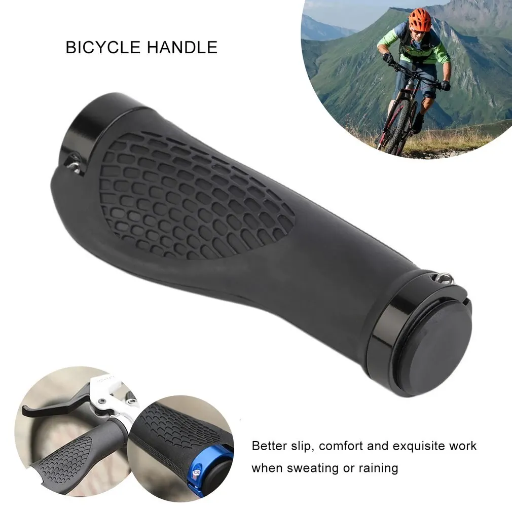 Anti Skid Rubber Bicycle Grips Mountain Bike Lock On Bicycle Handlebars Grips 2.5cm MTB Road Cycling Skid Proof Grips