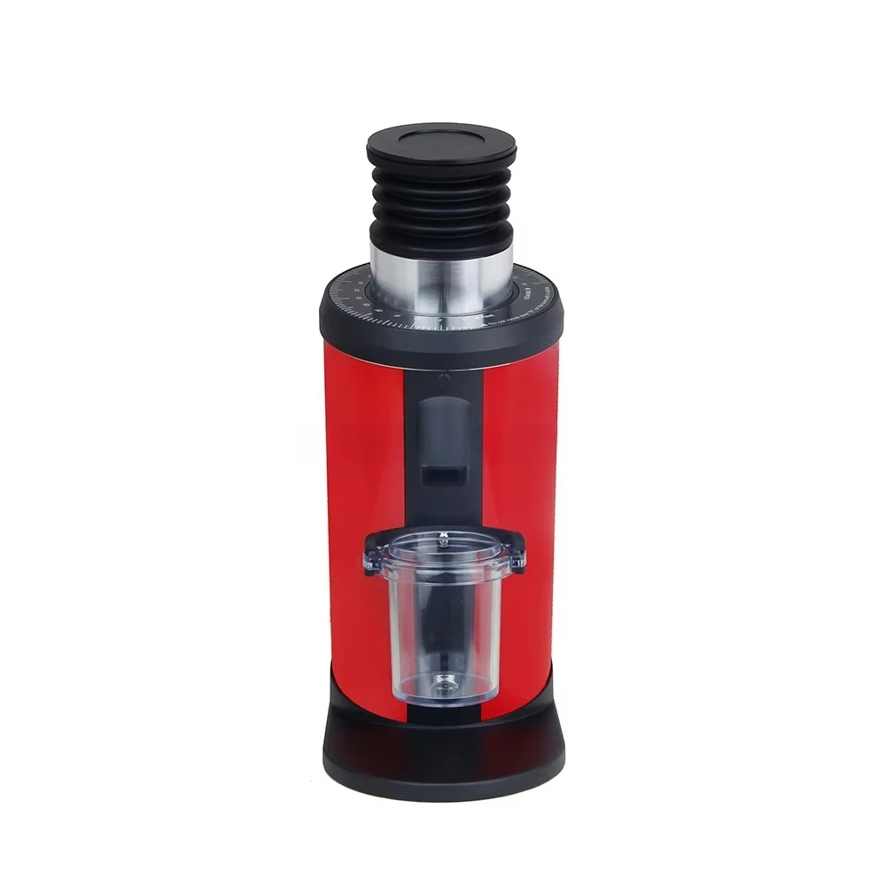 2025 New Design Red Electric Grinder Household Espresso Coffee Grinder Stainless Steel Time More C2 Nano Coffee Grinder 250 50g