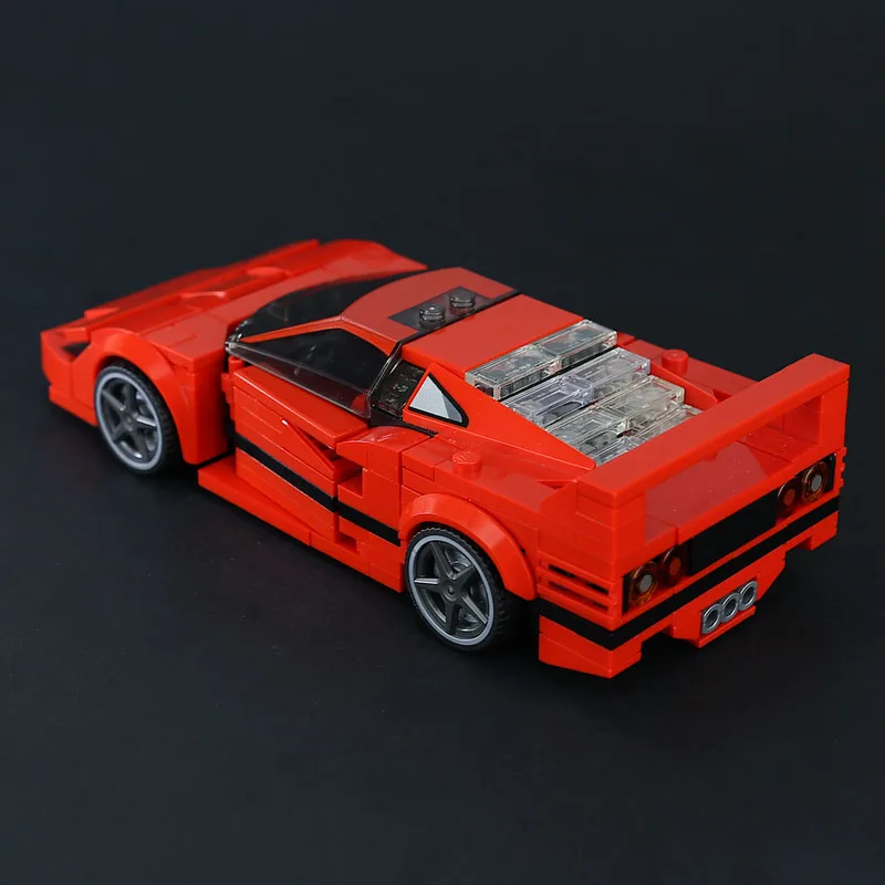 

MOC-232779 Classic New Sports Iconic Red Supercar Racing Building Block Model, 372Pieces, Boys' and Children's Birthday Toy Gift