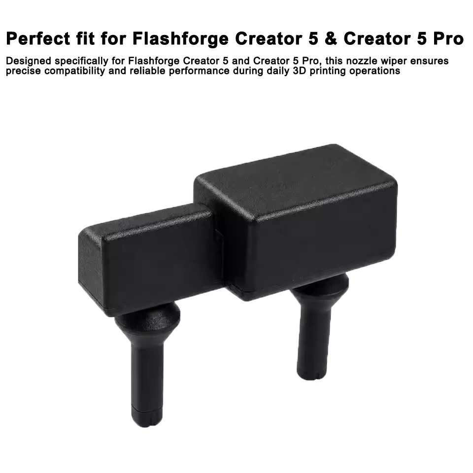 Silikonbürste für Flashforge Creator 5 Pro Düsenwischer, hochtemperaturbeständig für C5 Pro, langlebige Metallklinge, Filamentschneider-Teile – Detail 4