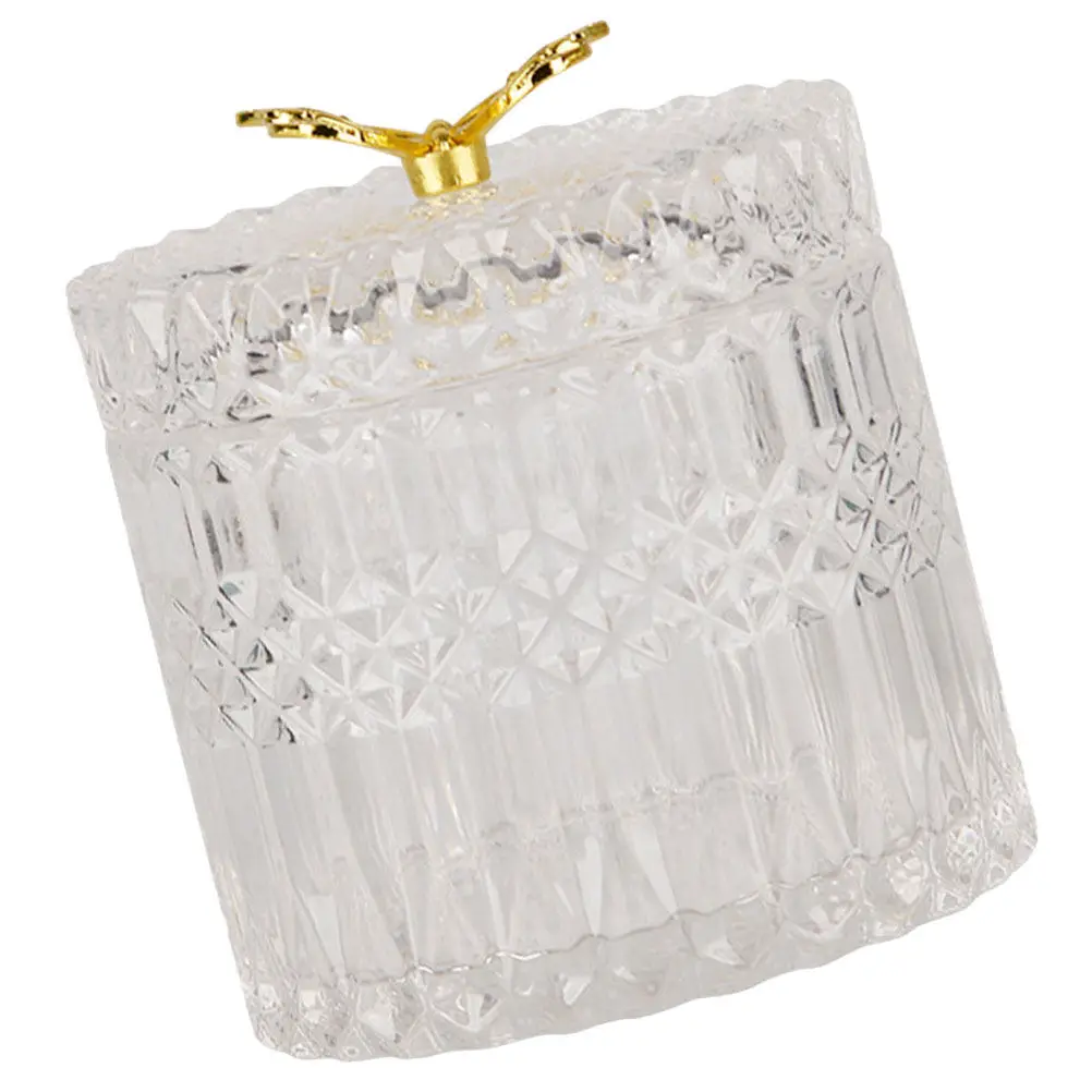 

Премиум-банка из стекла с герметичной крышкой для хранения помады, косметики, конфет, чая, кофе, закусок, сухофруктов, украшений, для дома