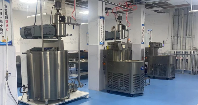 LST 50L 300L 500L 1000L Vertical Chocolate Ball Mill System Chocolate Grinding Machine