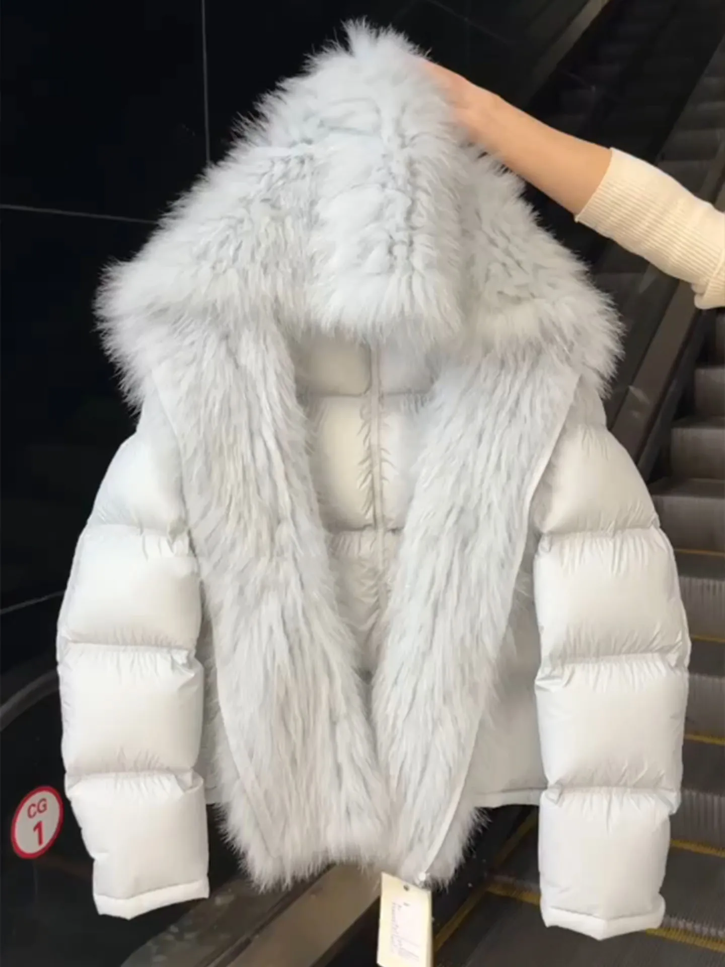 

Женская синяя хлопковая пуховая куртка-пуховик с капюшоном, теплая, повседневная, с высокой талией, длинными рукавами, зимняя