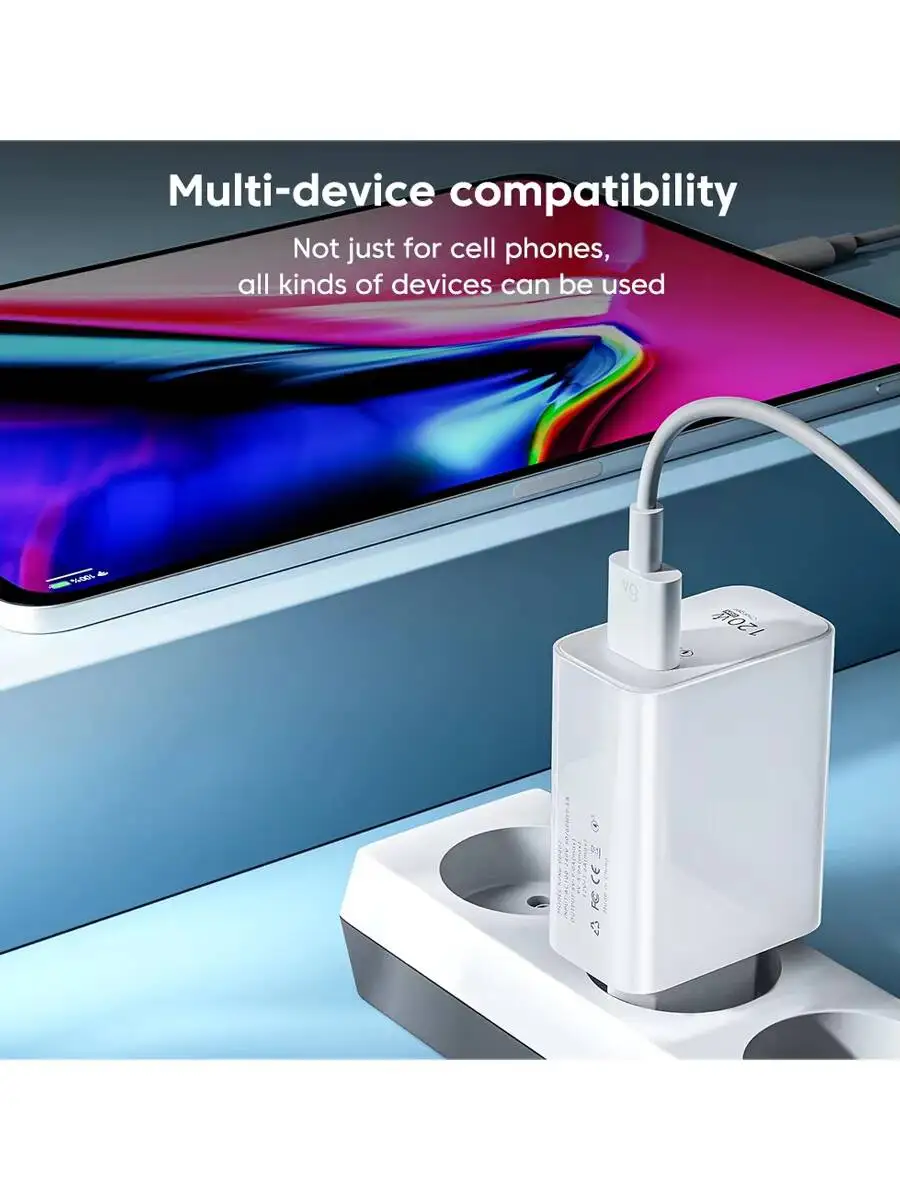 Ładowarka Xiaomi 90W EU Turbo Charge z kablem USB typu C i adapterem, kompatybilna z modelami Mi 15, 14, 13 Pro Ultra, Redmi Note, POCO MIX Flip. — zdjęcie produktu 7