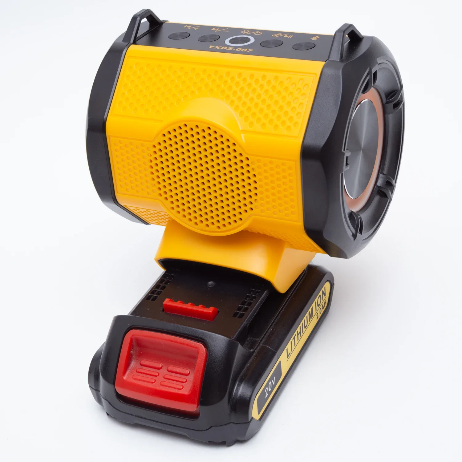 Cordless Portable Bluetooth Subwoofer Speaker for DeWalt/Makita/Milwaukee 18/20v Lithium-ion Battery Power Tool  Accessories