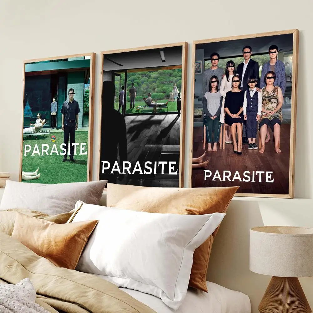 Award Winning Movie P-Parasite Poster Modern Minimalist Wall Art Prints Poster Home Decor Interior Bedroom Living Room