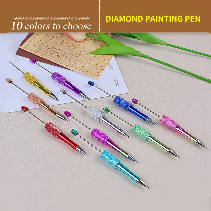 1Pc Nail Art Diamant Plukker Puntpen Draagbare Kleur 5d Diamant Sieraden Schilderij Pen Diy Kralen Borduurwerk Accessoire Tool