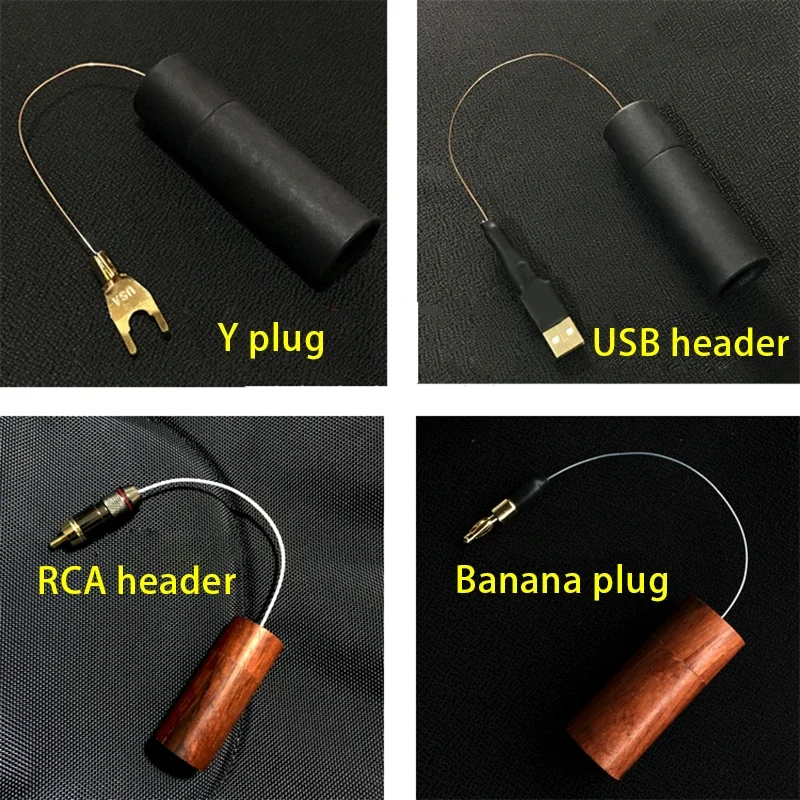 DLHiFi جديد حلقة الأرض الضوضاء HiFi كابل الصوت المعزل GND ثقب أسود القضاء على الكهرباء الساكنة لتنقية الطاقة الإلكترونية