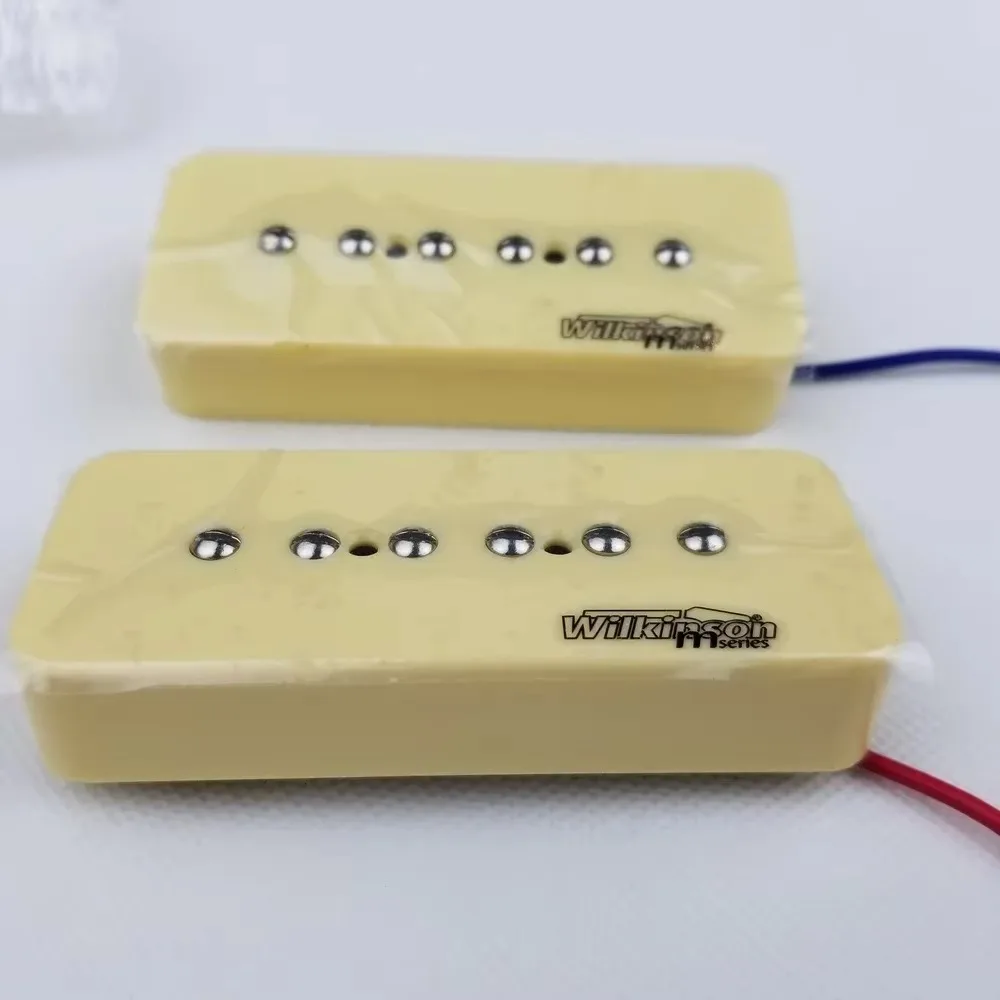 

Wilkinson WO90 P90 Soap bar Single Coil Electric Guitar Humbucker Pickups-Suitable for replacing electric gu