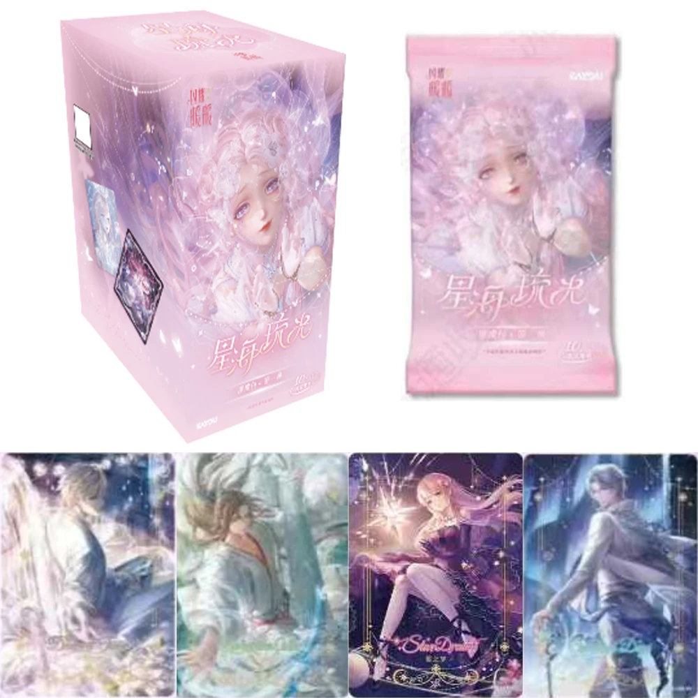 

KAYOU Shining Nikki Card Star Sea Glazed Light Chapter Brilliant Bag 5th Anniversary 3D Shine Аниме Коллекционные карты Игрушки Подарки