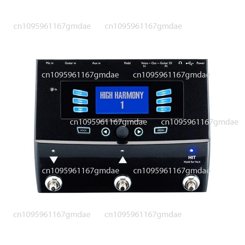 

Vocal electric wooden guitar reverb multi-effects processor; diverse sound effects