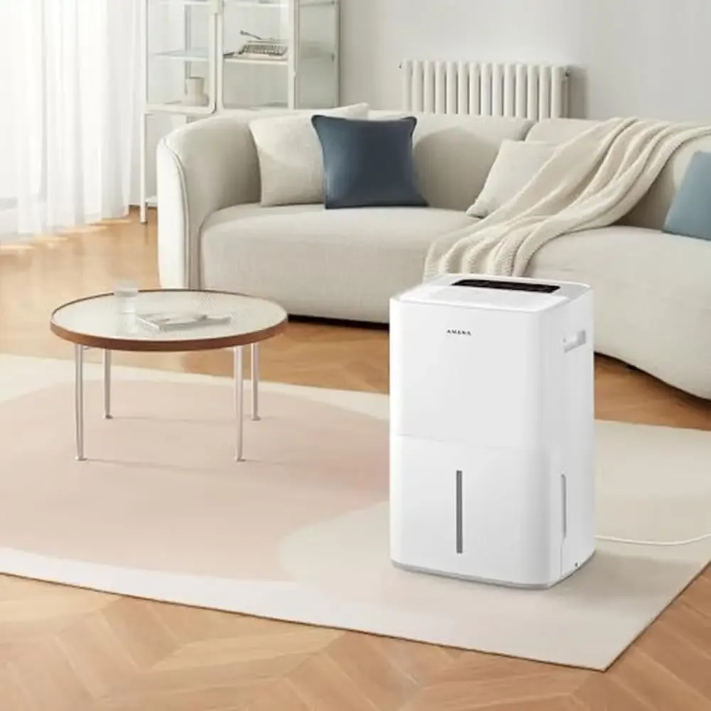 مزيل الرطوبة المحمول مع مضخة يزيل الرطوبة من مرآب الطابق السفلي وغرفة المعيشة ومؤقت الإغلاق التلقائي المعتمد على نجمة الطاقة العلية