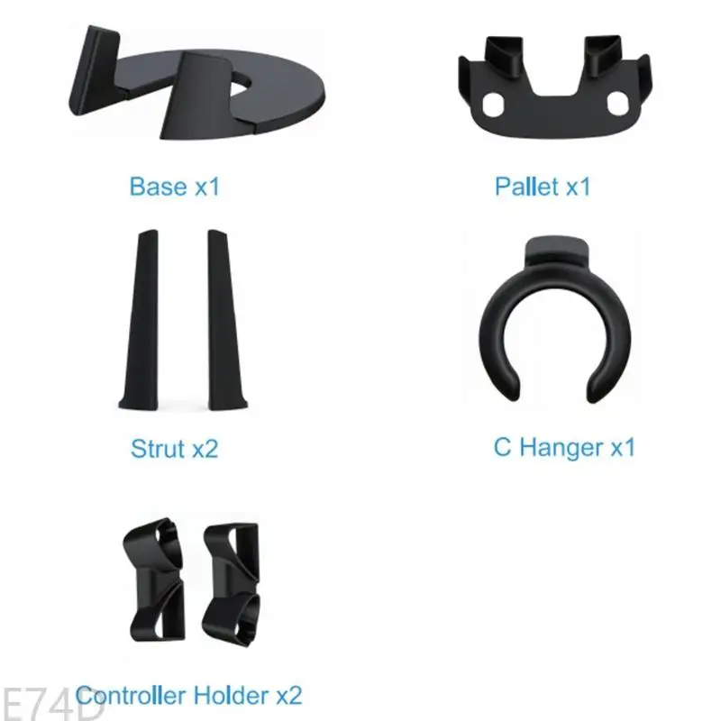 

E74D -гарнитура и для контроллеров с сенсорными контроллерами Держатель Держатель Держатель для крепления для Oculus Quest 2