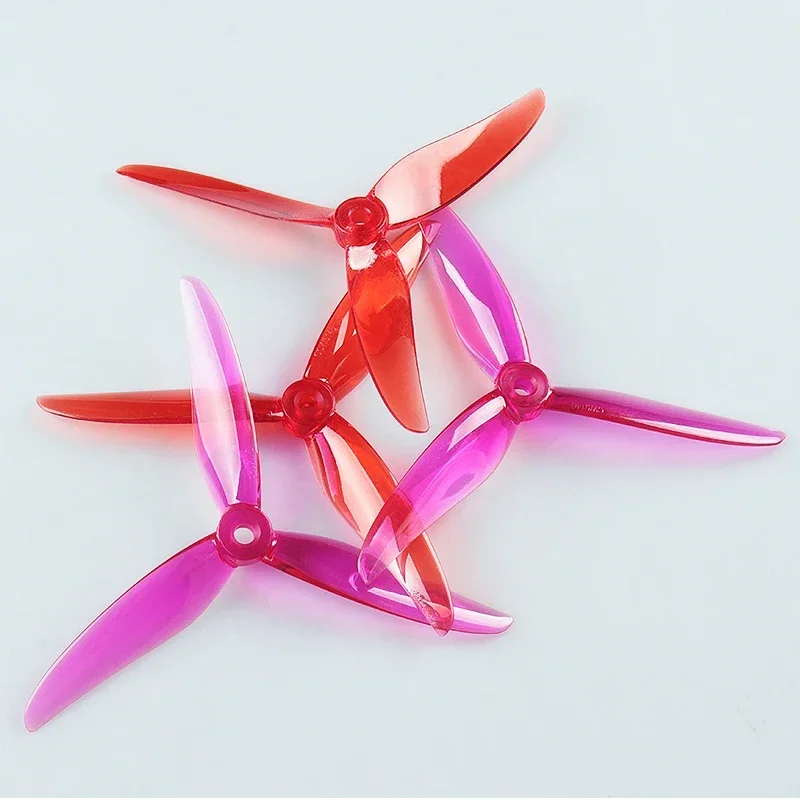 5146 5.1 Inch 5-Inch 3-Blade Propeller Set High Performance Durable CW CCW Props for FPV Racing Drone Mot