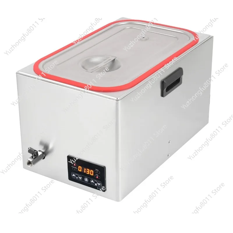 2025 ماكينة طهي بطيئة Sous Vide التجارية مع شاشة عرض رقمية تعمل باللمس طباخ شريحة لحم بطيء محمول صغير للمطعم