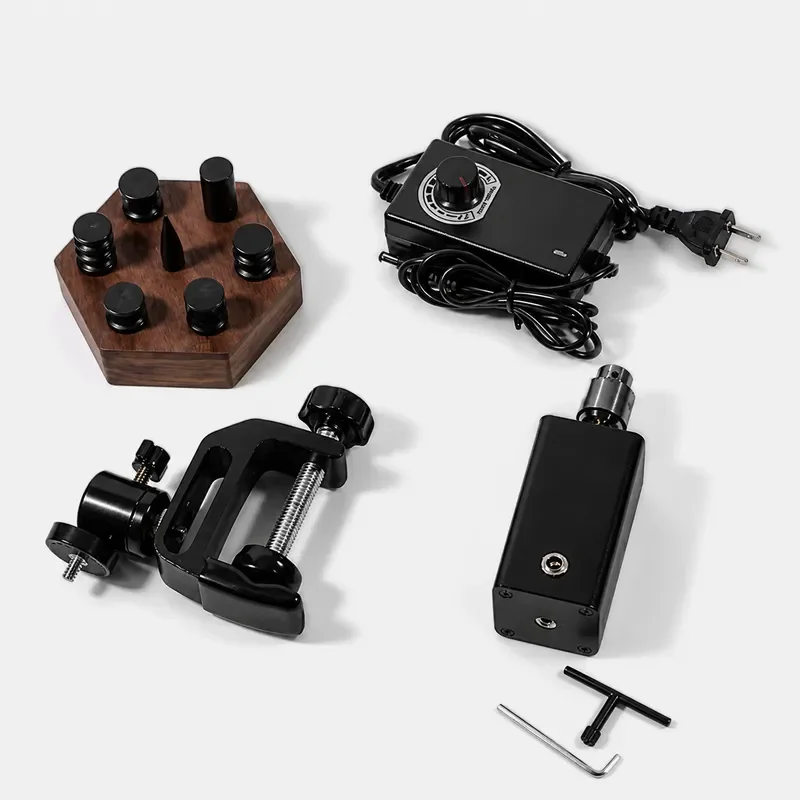 Electric Leather Edging Polisher DIY Ebony Polishing Stick Trimmer Head Set Adjustable by Hand AC 100-240V
