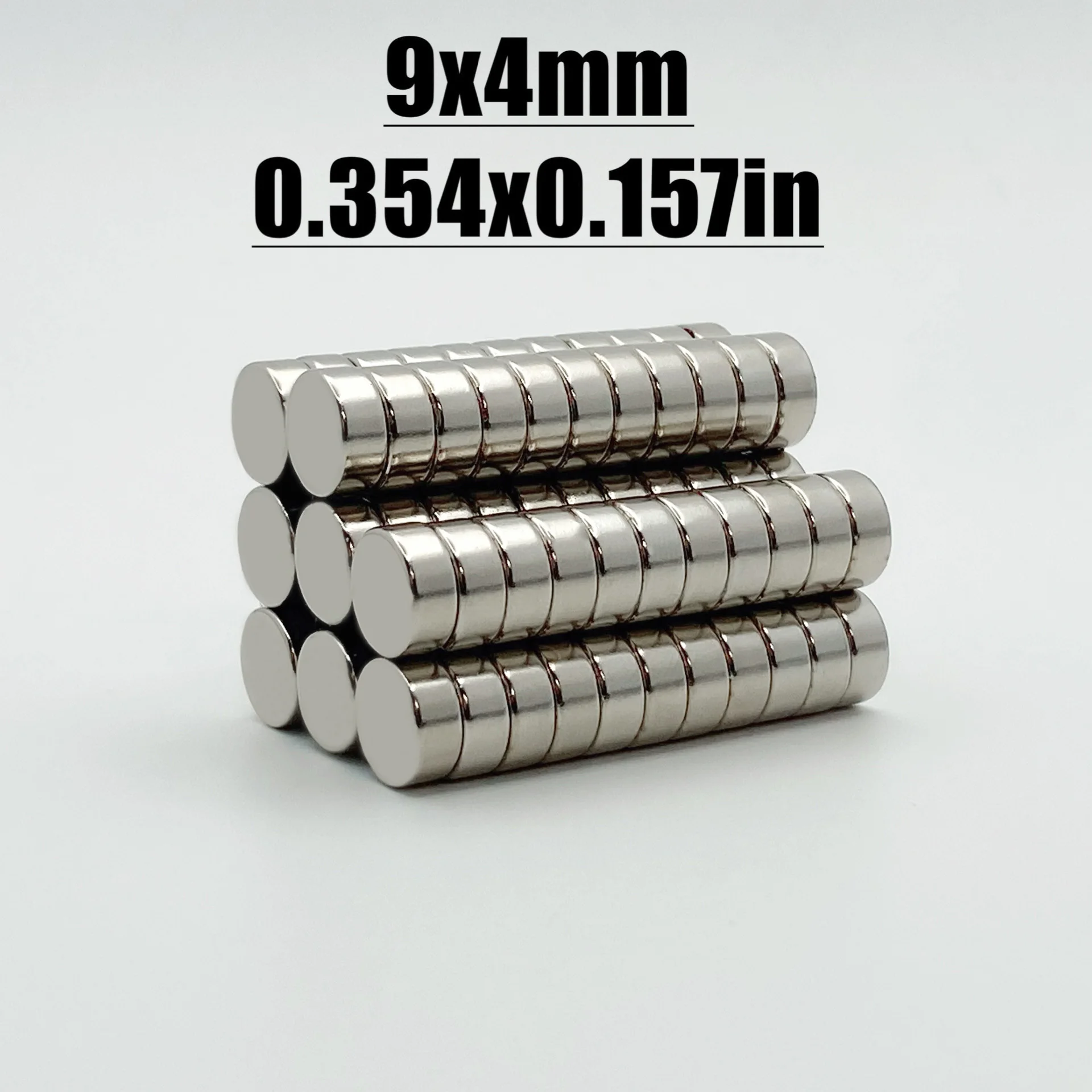 10-500pcs 9x4mm Magnet Neodymium Magnet N35 NdfeB Permanent Magnetic Imanes Fridge Diy Magnets Round Shape 9*4 Magnet Accessory