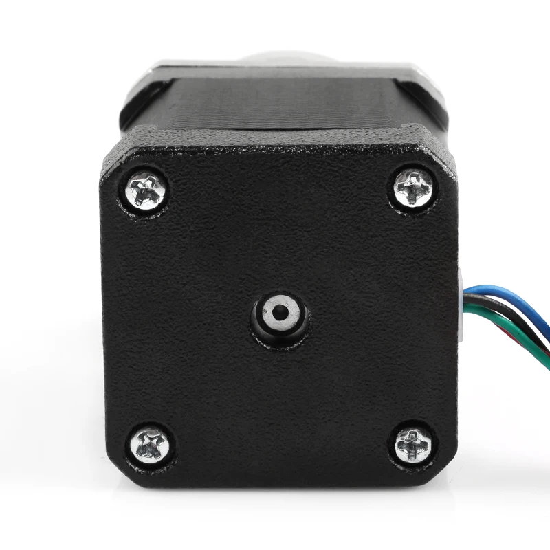Siheng Motor Factory 1.8 Graus 2 Fase Metal Gear Redutor Stepper Motor 42mm 24VDC Nema 17 Worm Geared Stepper Motor