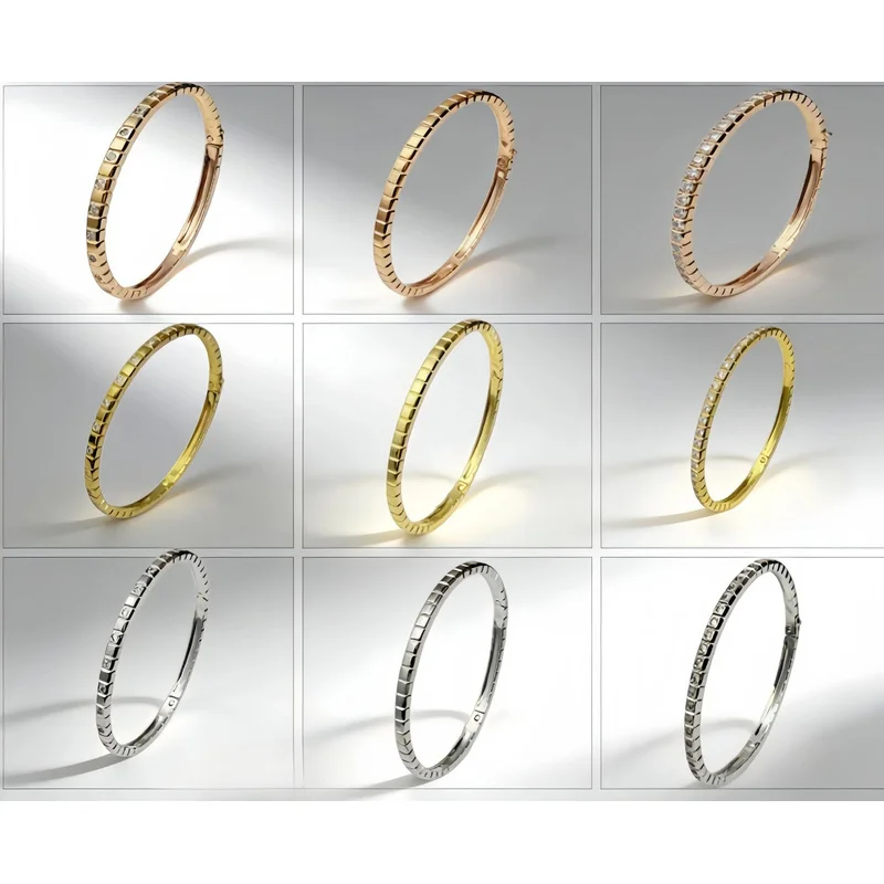 925 Sterling Silver High Quality Ice Zircon 17CM Bracelet For Men And Women Upscale Fine Jewelry, Party Luxury Fine Jewelry