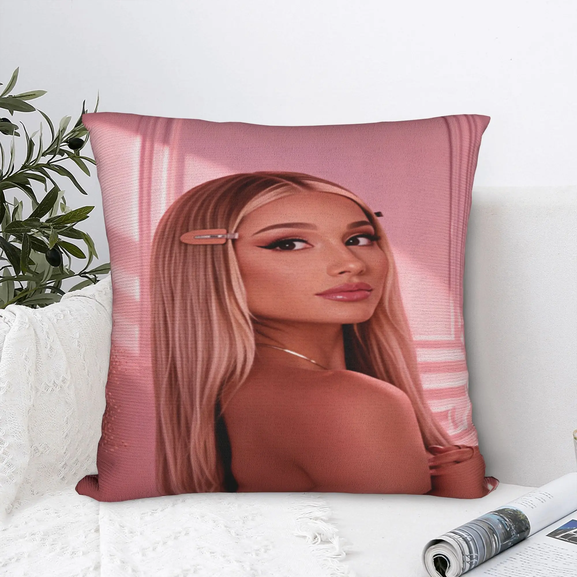 Pillow Cover Ariana Grande  Morden Pillow Case For Sofa Bedroom Home Decor Pillowcases