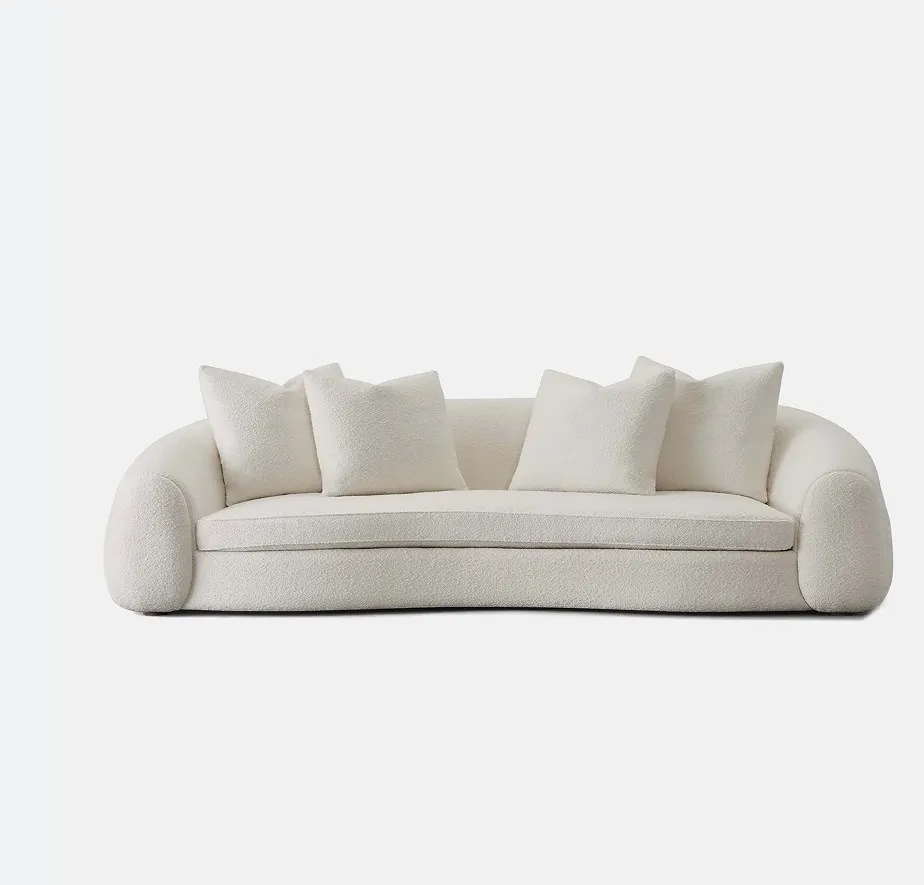 

Home Style Sectional Fabric Sofa Living Room Furniture Sofas Set Three Seat Sofa