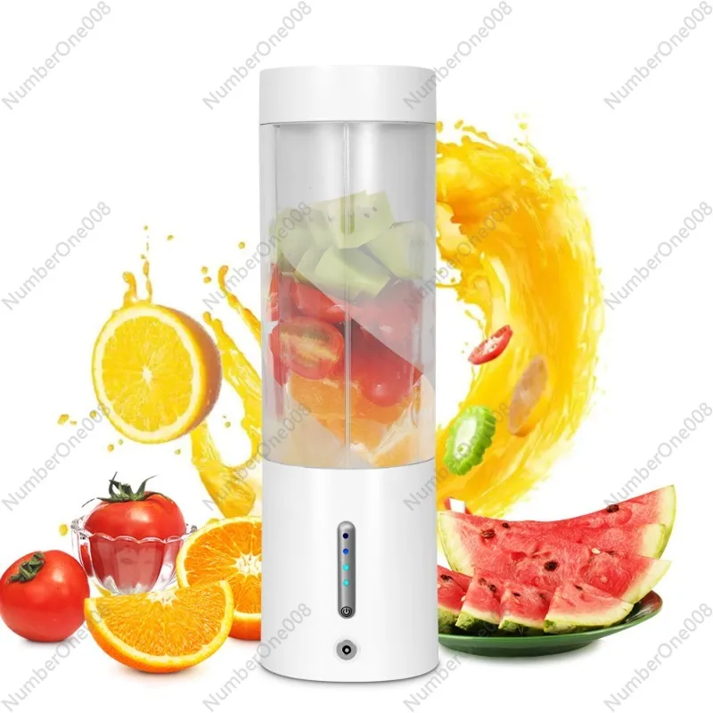 New portable juicer, magnetic rechargeable fresh juice machine, multi-functional crushed ice fruit blender