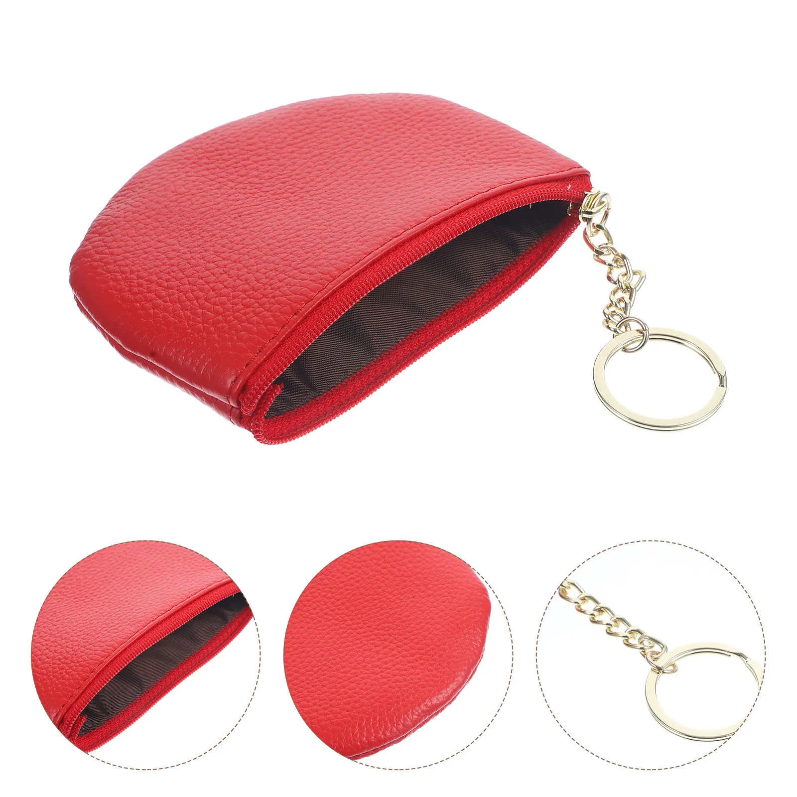 

Women Coin Purse Small Key Wallet Premium Material Zipper Closure Travel Work Outdoor Convenience Women Wallet