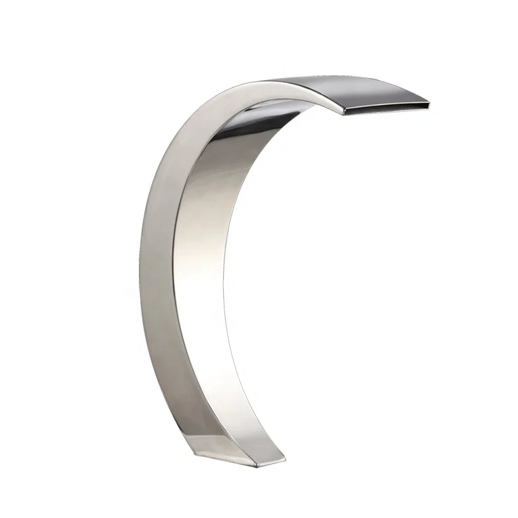 304 316 스테인리스 스틸 폭포 패널 야외 수경 시설 정원 수영장 호텔용