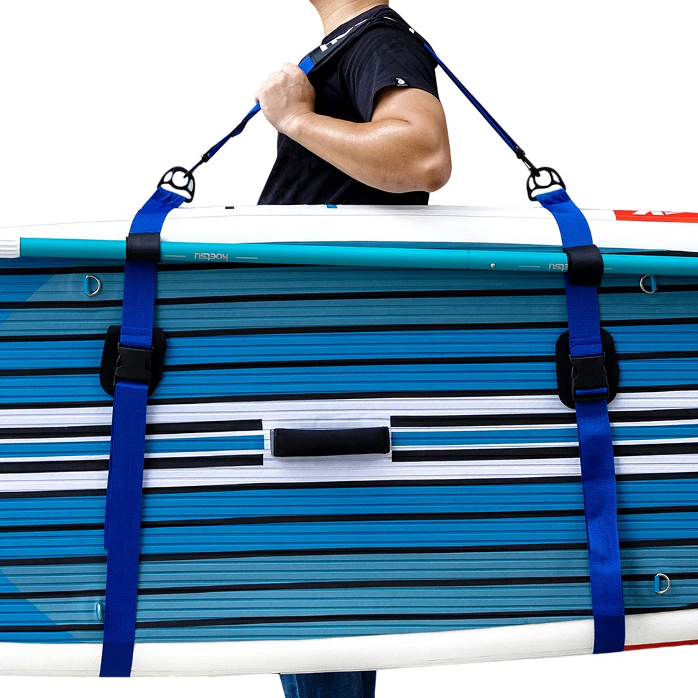 

Ремень для переноски падлборда, регулируемый ремень для SUP-досок, наплечный ремень для серфбордов, лонгбордов